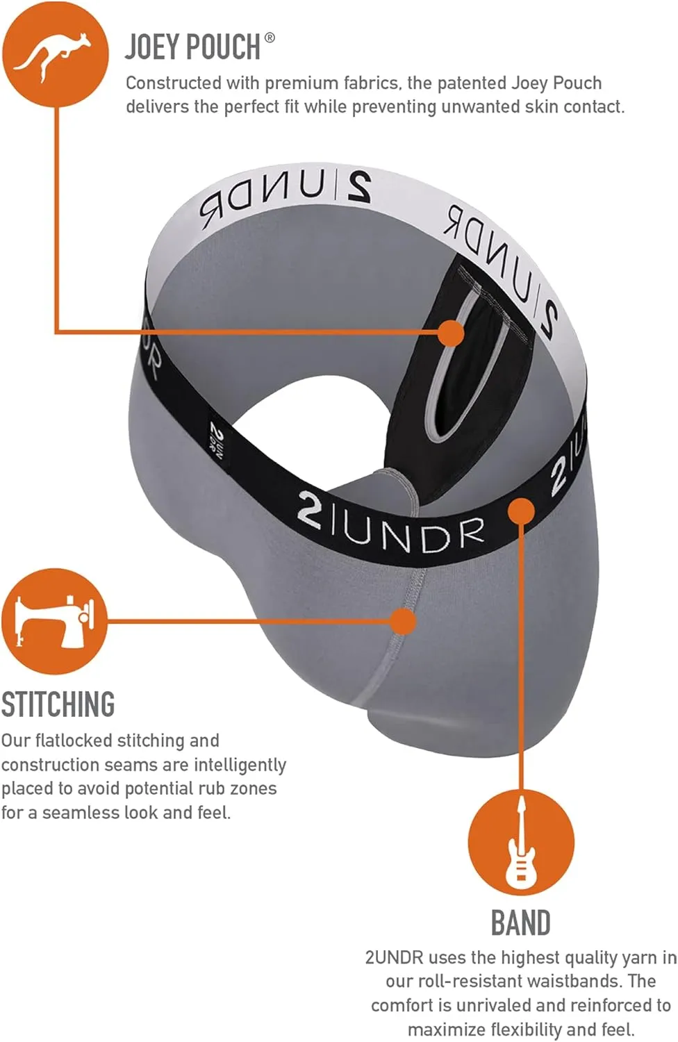 2UNDR Swing Shift Boxer Brief 3 Pack