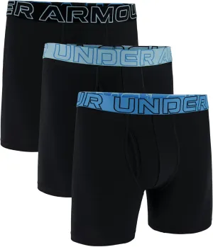 3-pack Performance Cotton Boxer Brief, 6" Inseam, All-day Comfort & Ultra-soft