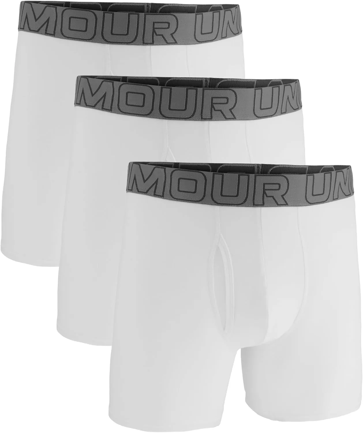 3-pack Performance Cotton Boxer Brief, 6" Inseam, All-day Comfort & Ultra-soft