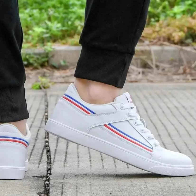 69913 - Men's Casual Shoes - Vulcanized Flat - Breathable Sneakers