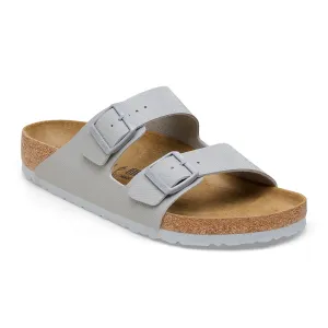 Birkenstock Arizona Slide Sandal (Men) - Saffiano Stone Coin Birko-Flor