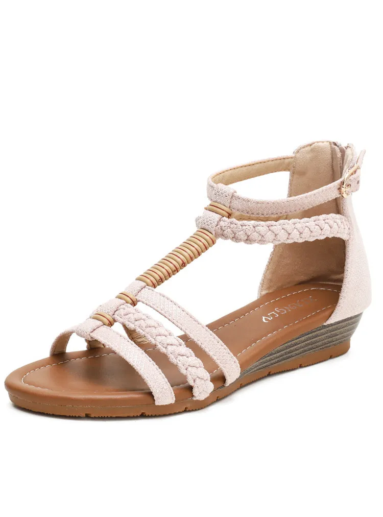 Bohemian Beach Wedge Sandals