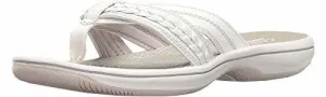 Brinkley Nora Flip Flop White 9 M Us