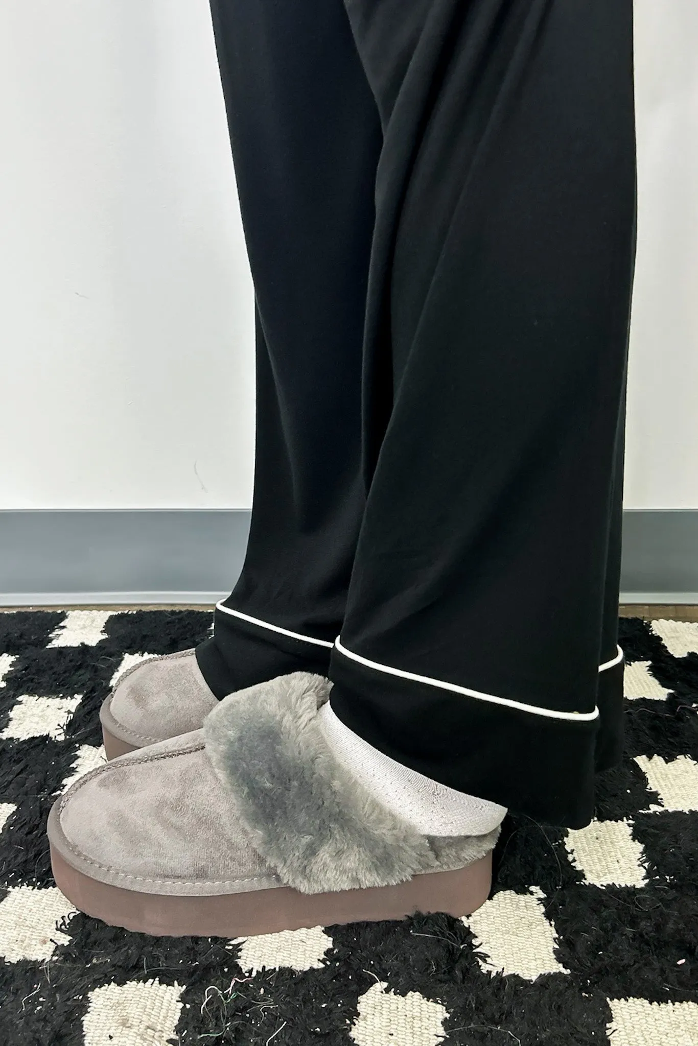 Crazy Cozy Platform Sherpa Slippers - FINAL SALE