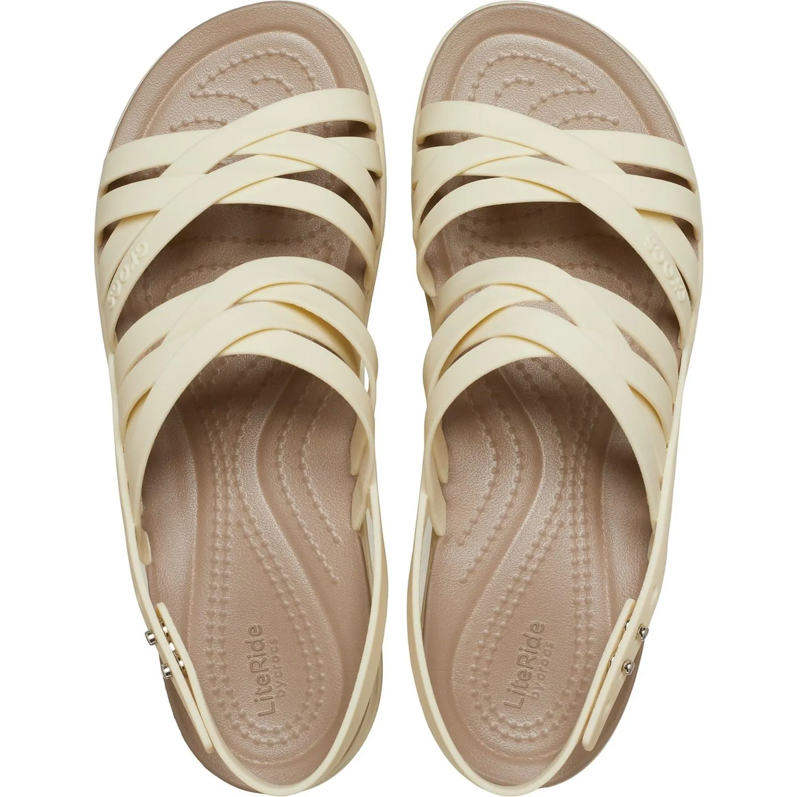 Crocs Brooklyn Strappy Wedge Sandals