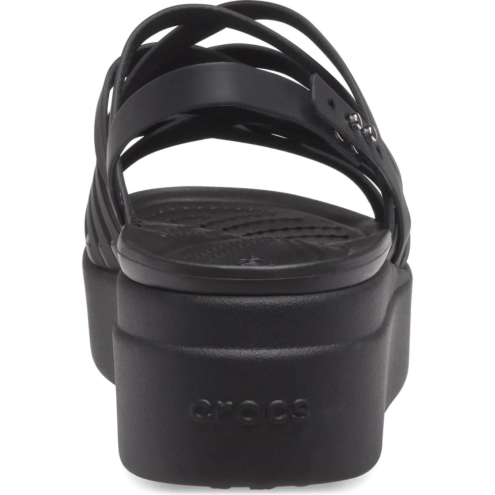 Crocs Brooklyn Strappy Wedge Sandals