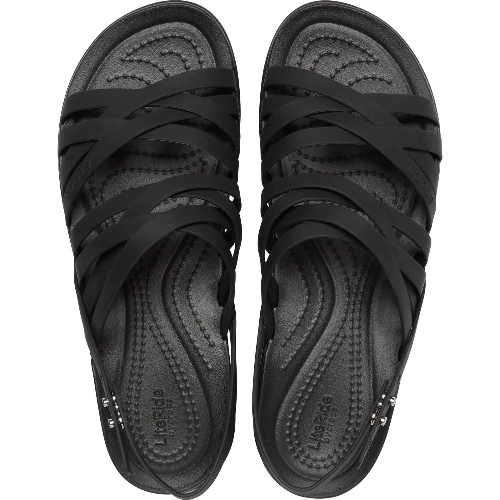Crocs Brooklyn Strappy Wedge Sandals