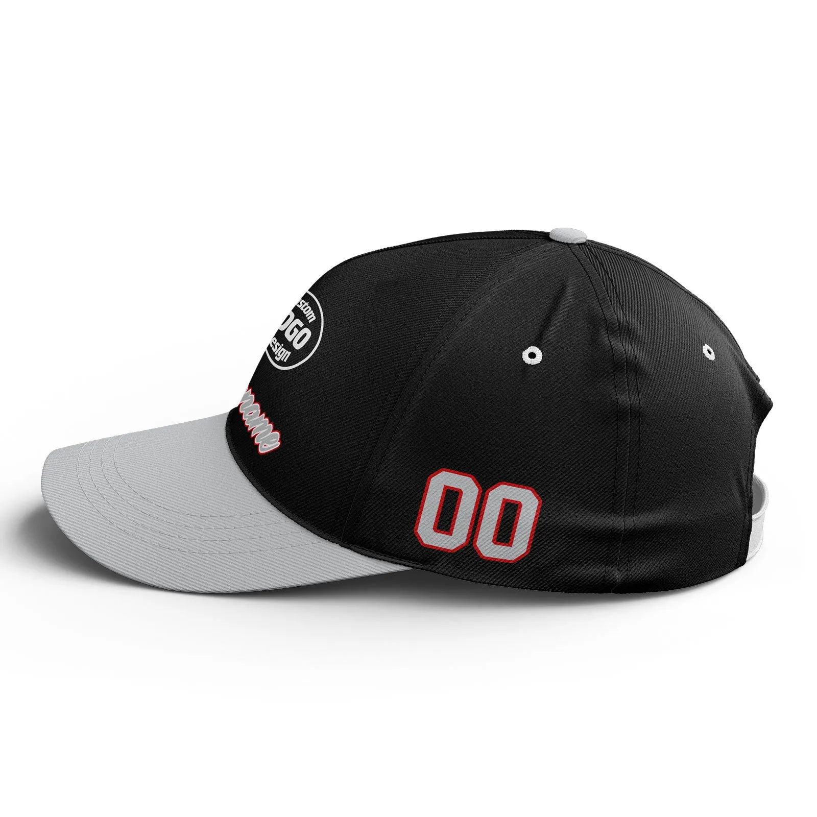 Custom Hat Sport Design Cap Stitched Adjustable Personalized YW061-D028016-1