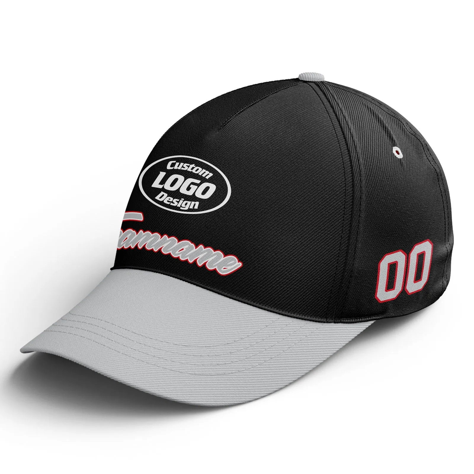 Custom Hat Sport Design Cap Stitched Adjustable Personalized YW061-D028016-1