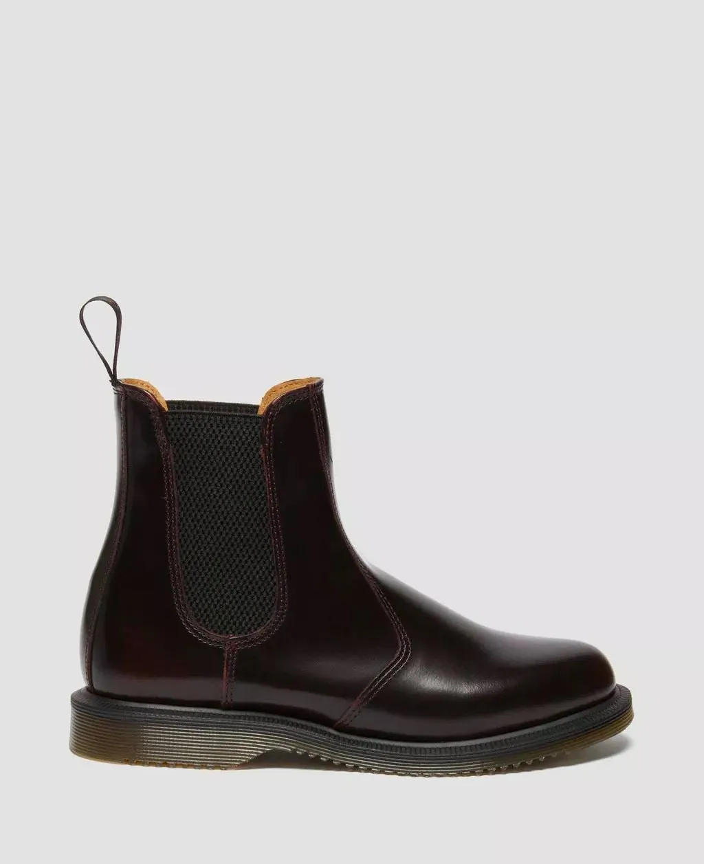Dr. Martens Flora Chelsea Leather Women's Cherry Red Boots