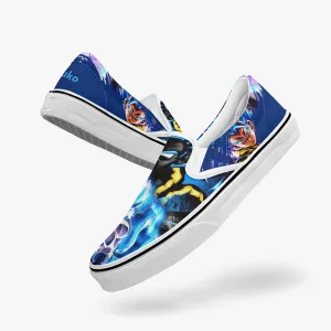 Dragonball Z Gogeta Slip Ons Anime Shoes