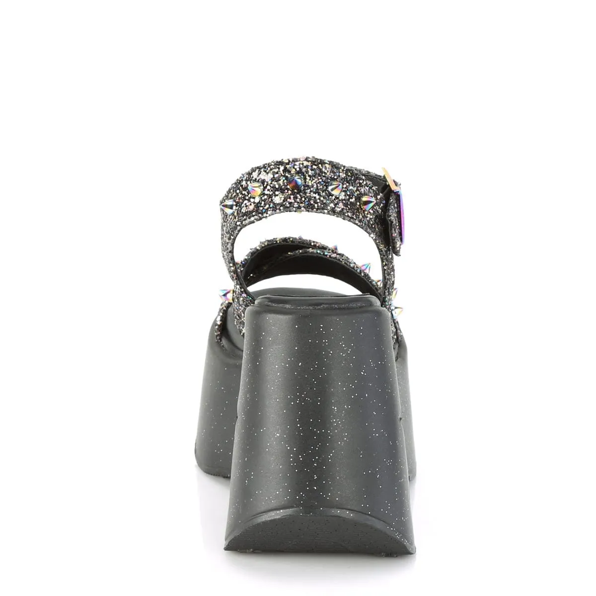 DYNAMITE-02 Black Multi Glitter