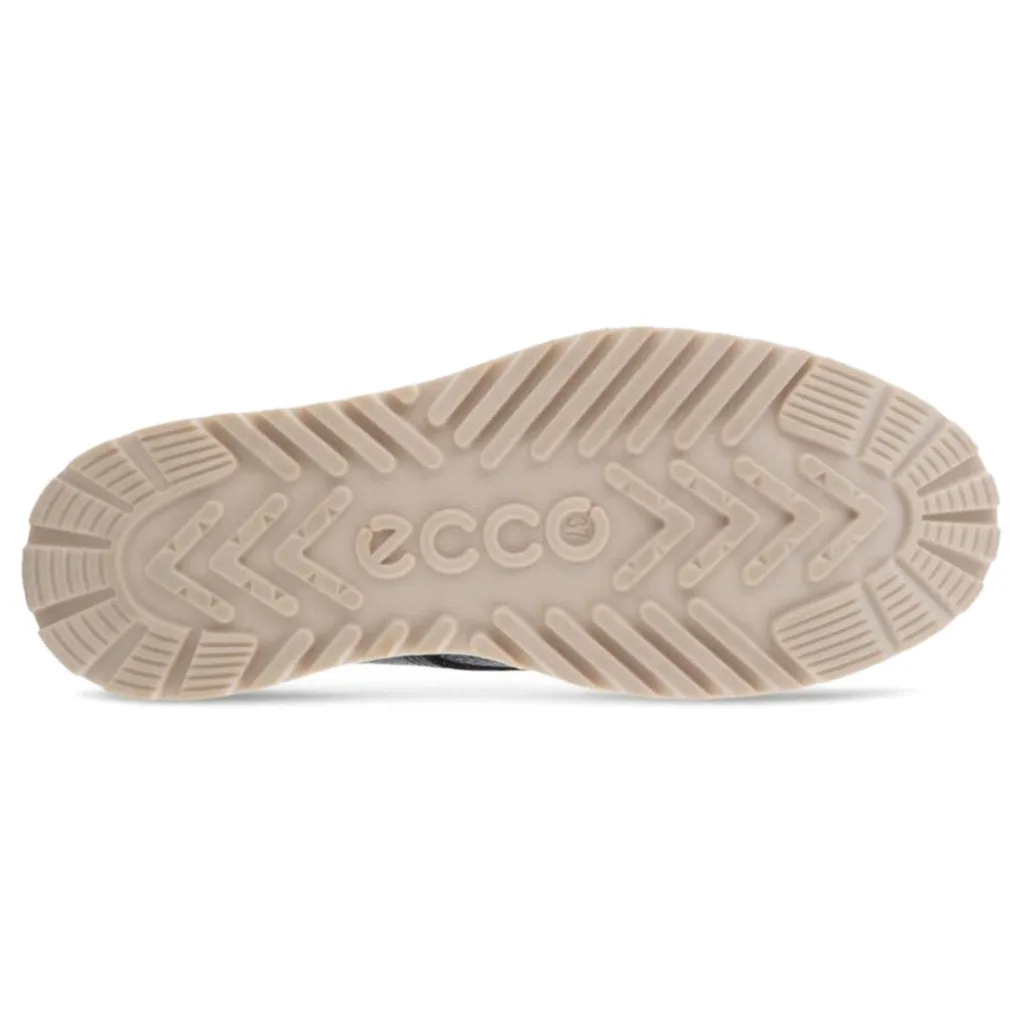 Ecco Staker Leather Women's Ankle Moc Toe Boots