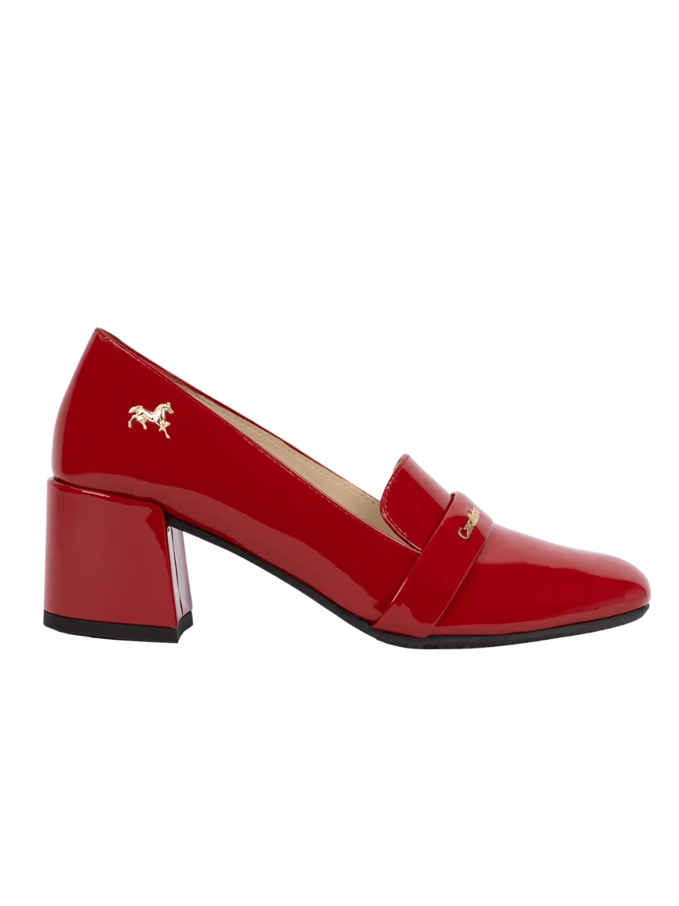 Enchanté Block Heel Loafers