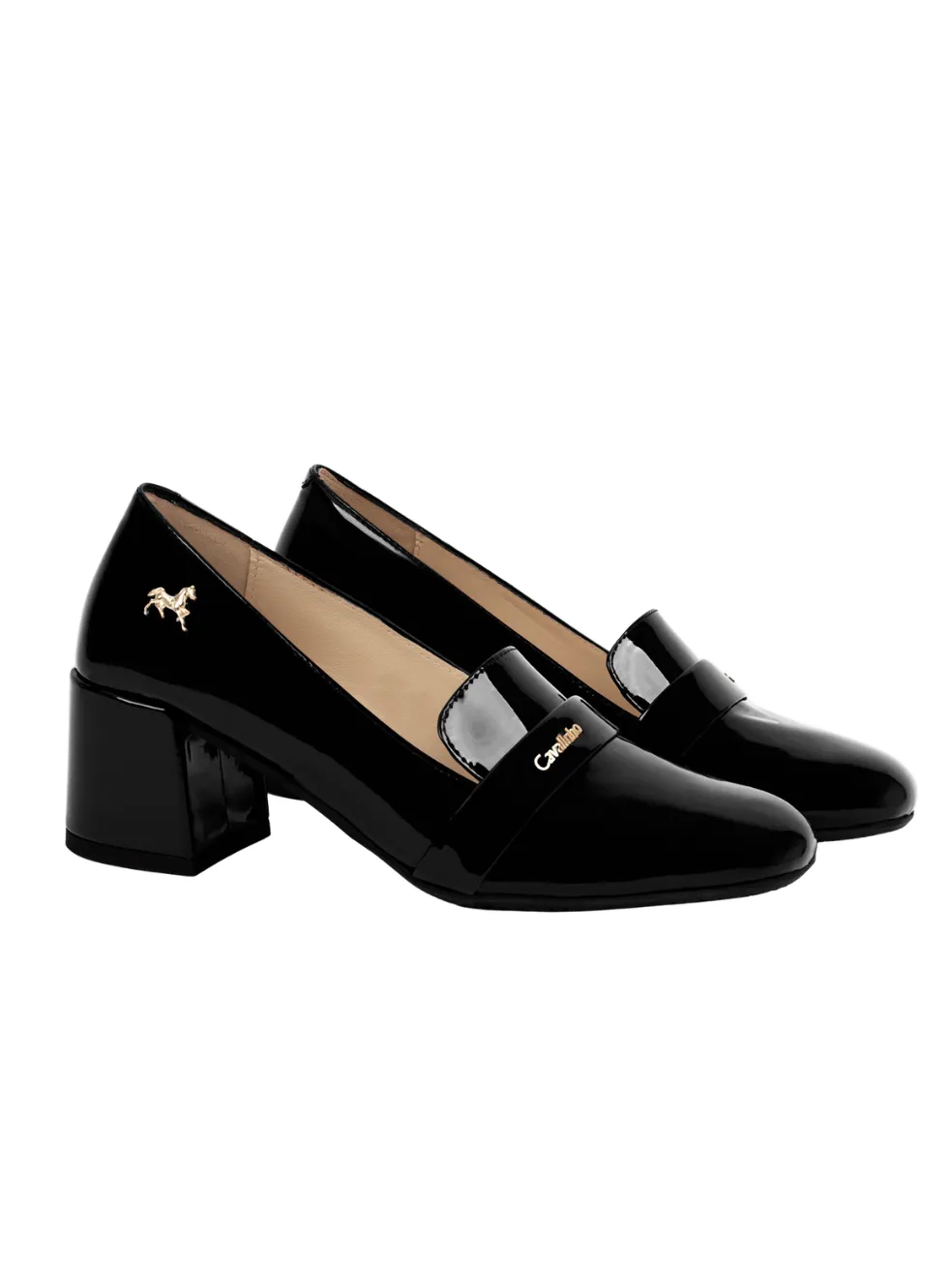 Enchanté Block Heel Loafers