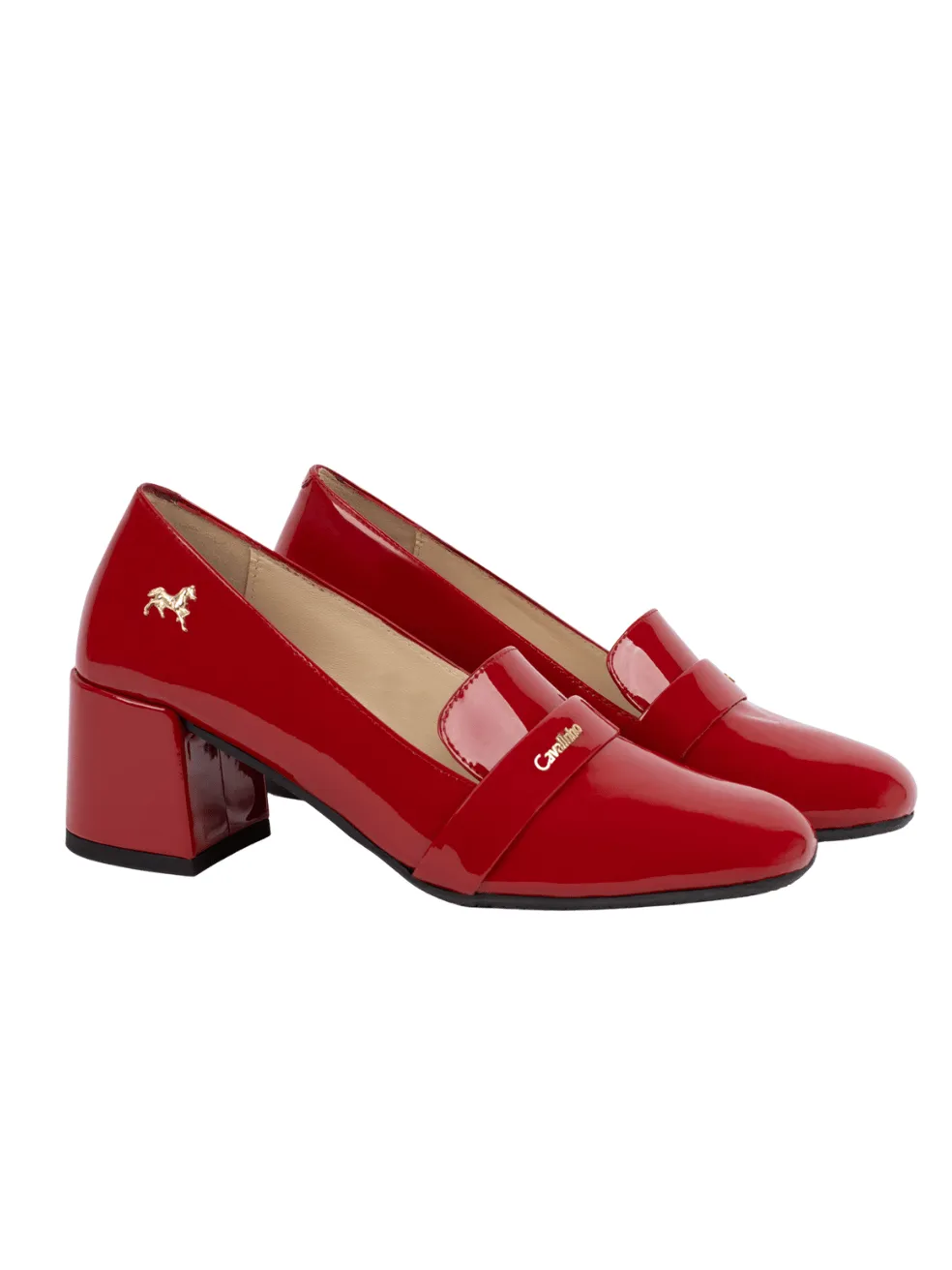 Enchanté Block Heel Loafers