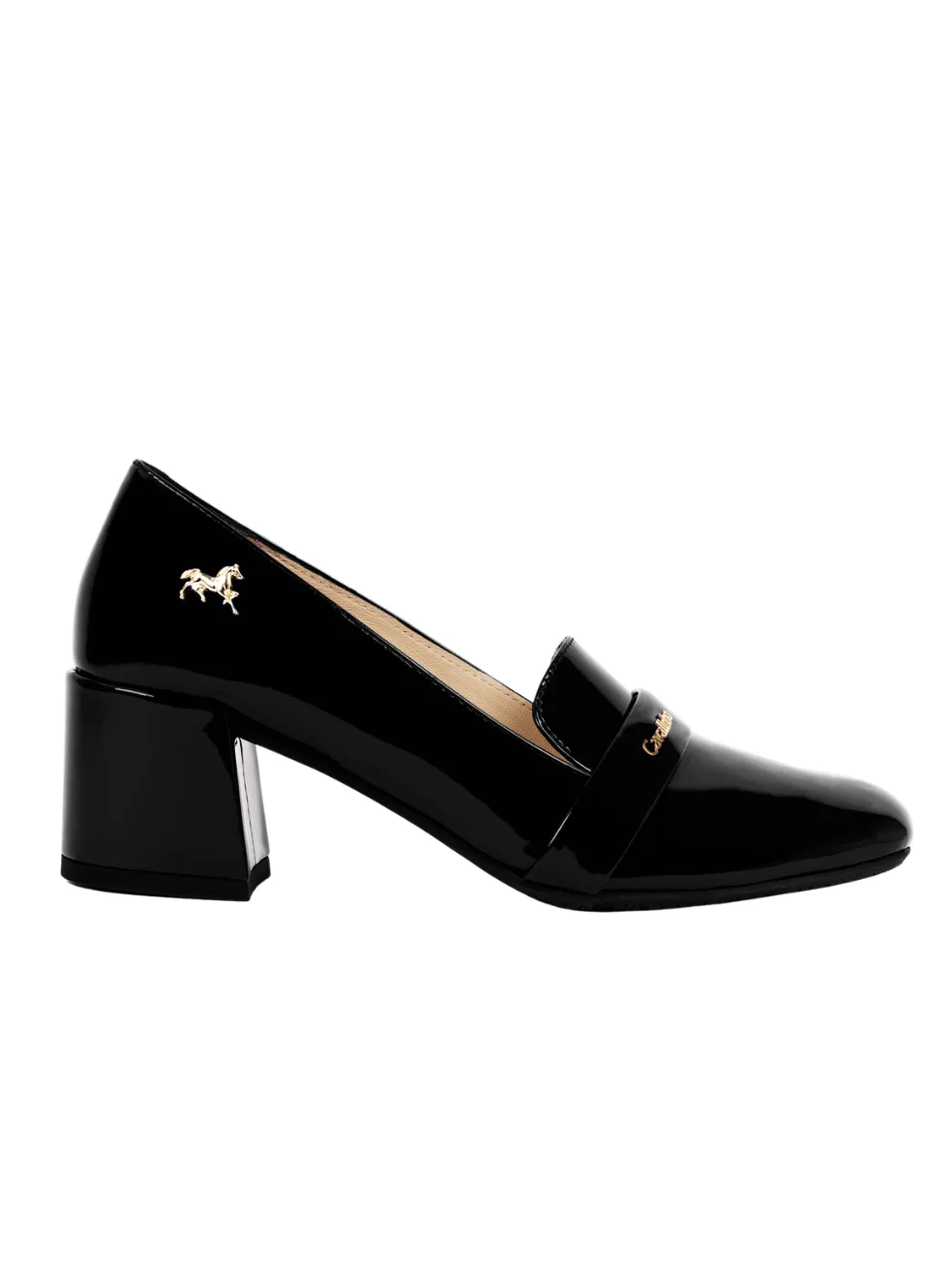 Enchanté Block Heel Loafers