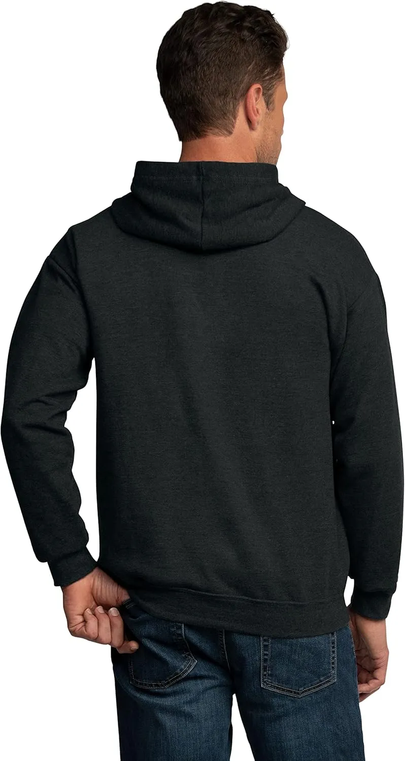 Fruit of the Loom Eversoft Fleece Full Zip Hoodie Sweatshirt