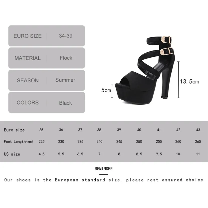 Funki Buys | Shoes | Women's Strappy High Platform Sandals