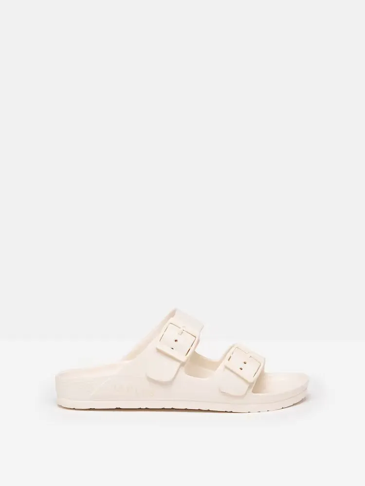 Joules Sunseeker EVA Sliders - White