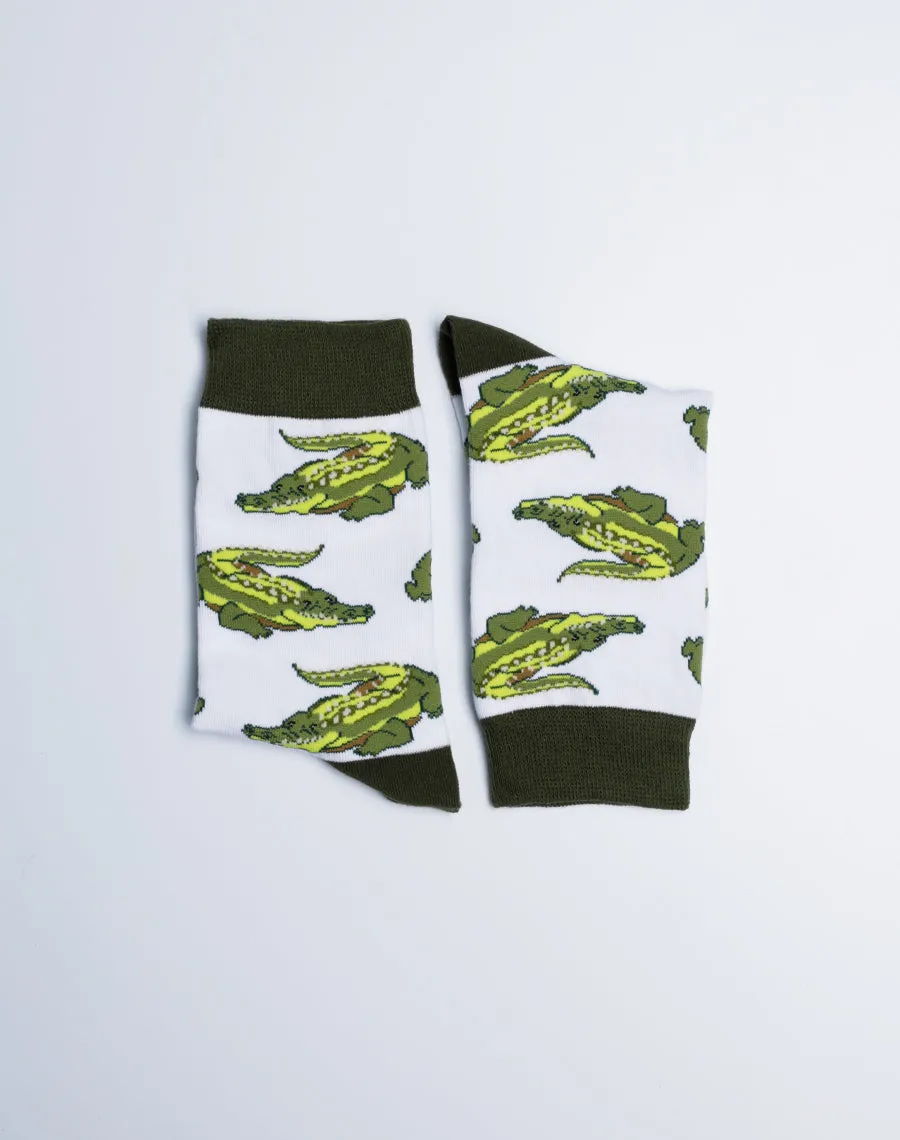 Kids Gator Gator Alligator Crew Socks