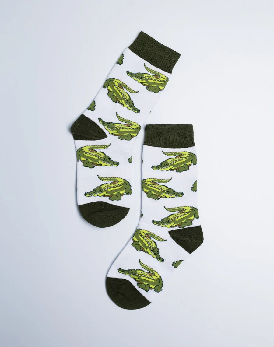 Kids Gator Gator Alligator Crew Socks