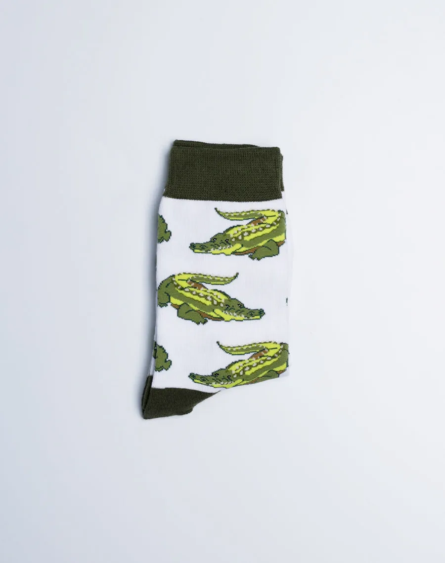 Kids Gator Gator Alligator Crew Socks