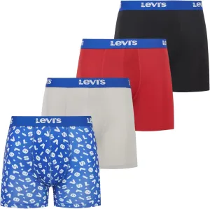 Levi's Mens Underwear Microfiber Boxer Brief for Men Ultra Soft 4 Pack