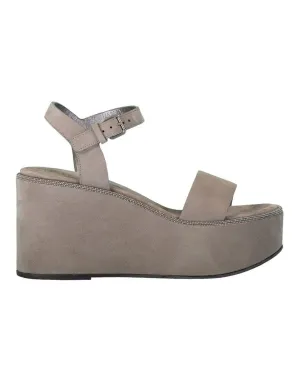 Monili Embellished Suede Flatform