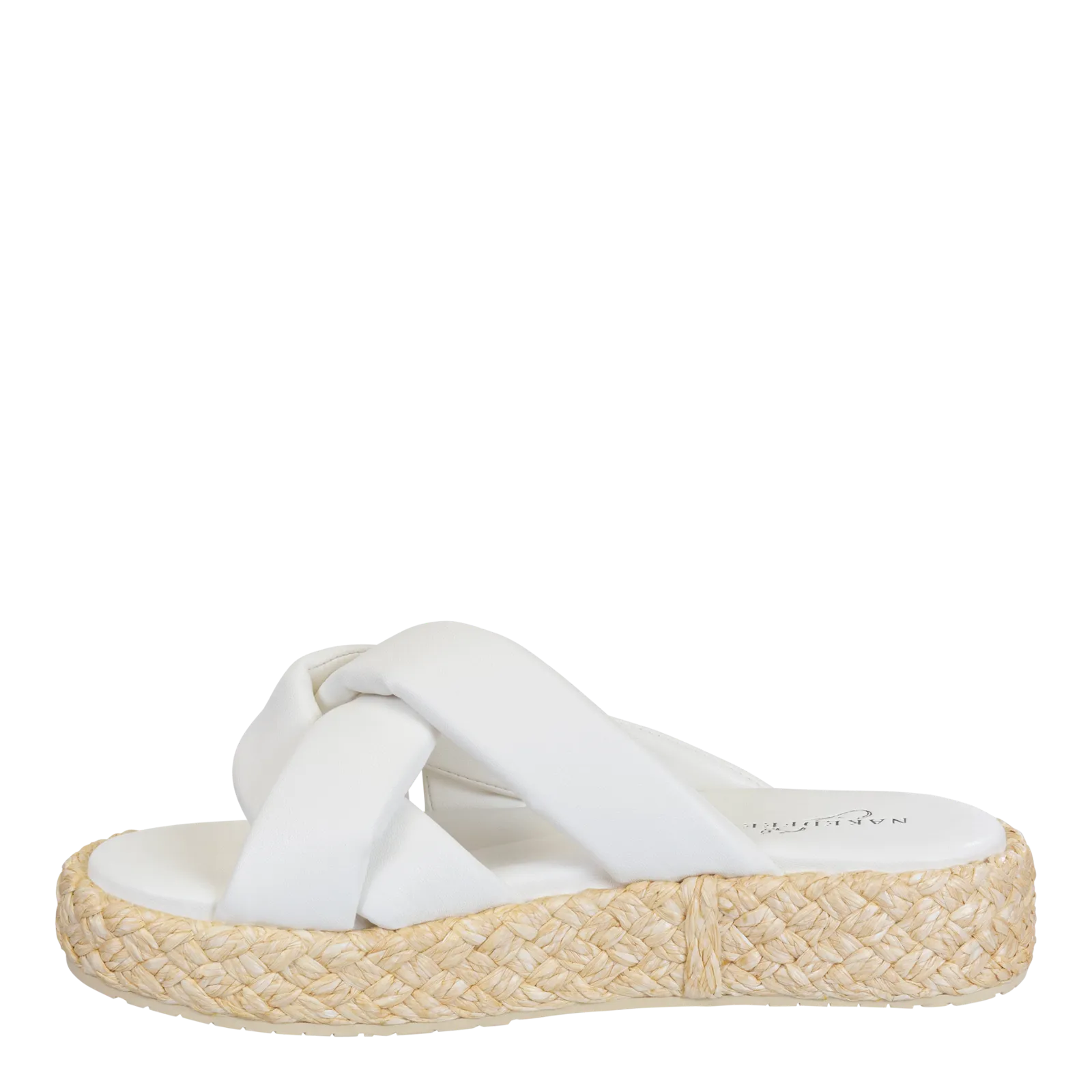 NAKED FEET - CUPRO in CHAMOIS Platform Sandals