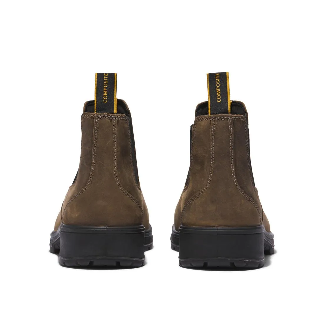 Nashoba Composite-Toe Chelsea Work Boot Brown