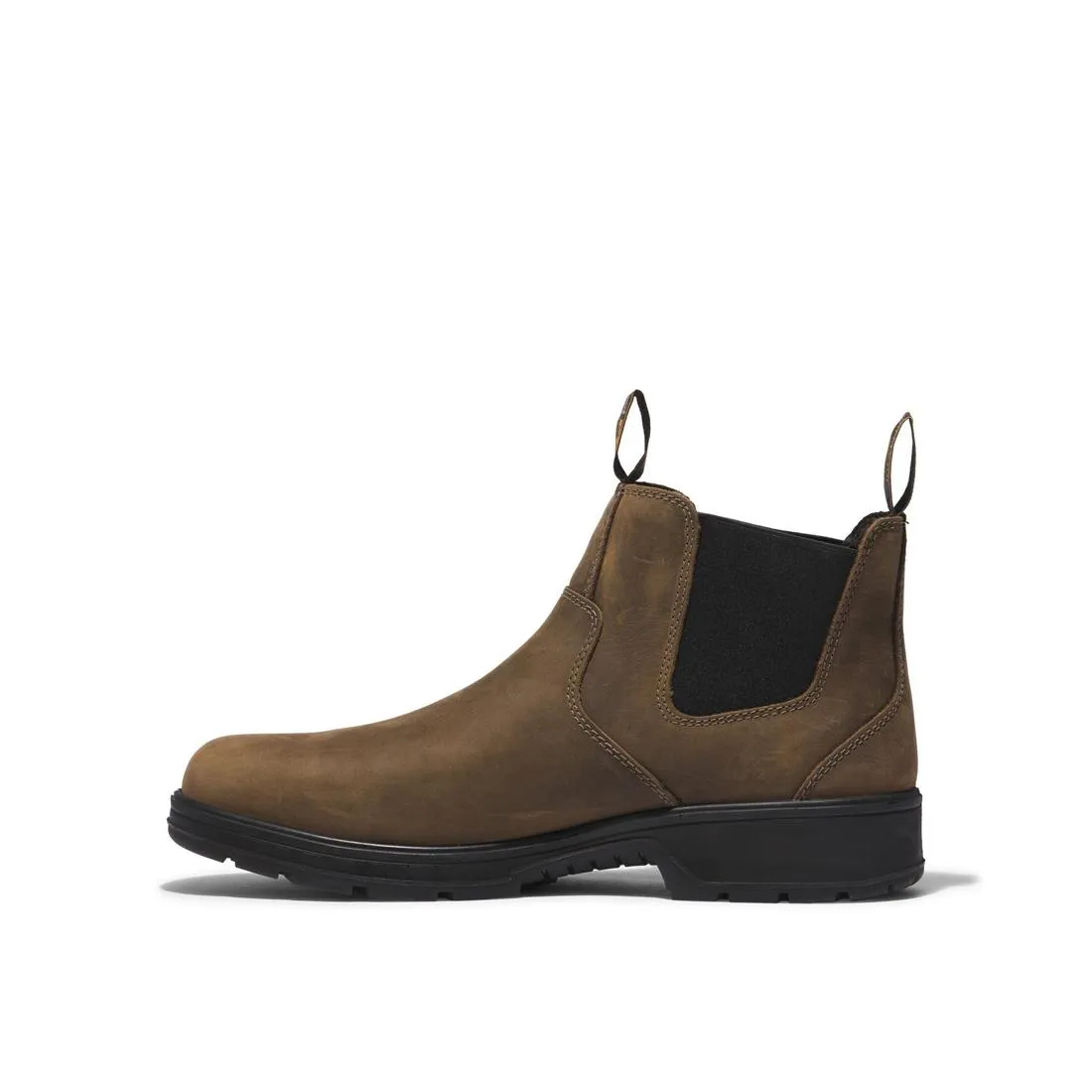 Nashoba Composite-Toe Chelsea Work Boot Brown