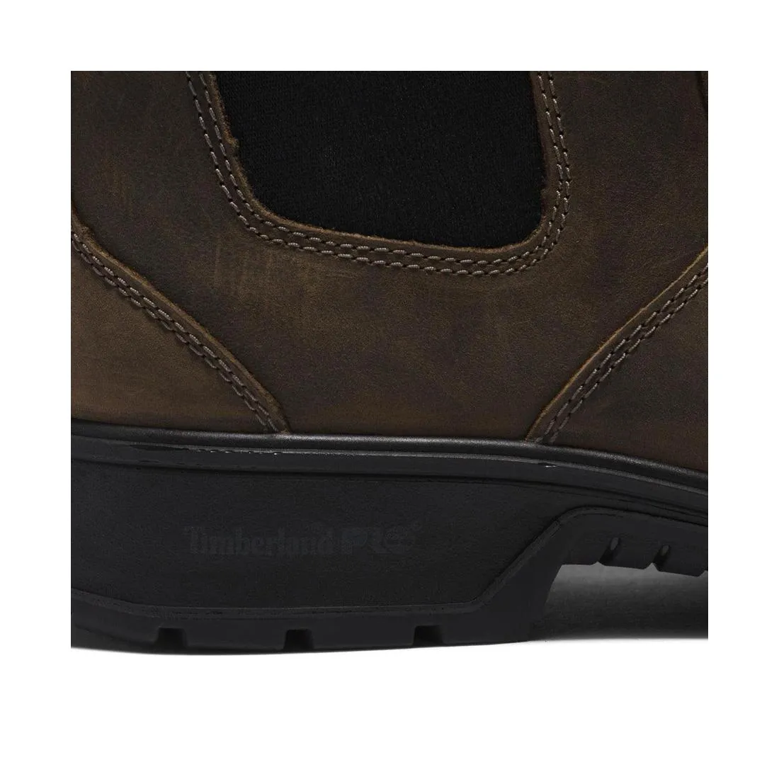 Nashoba Composite-Toe Chelsea Work Boot Brown