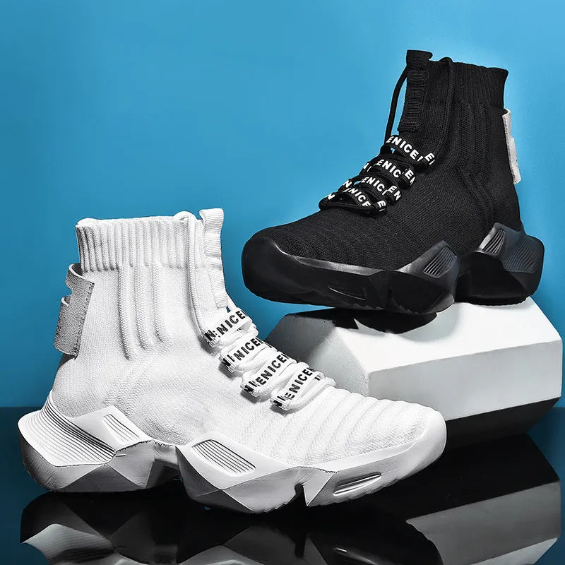 Net red socks sneakers - GlamzLife