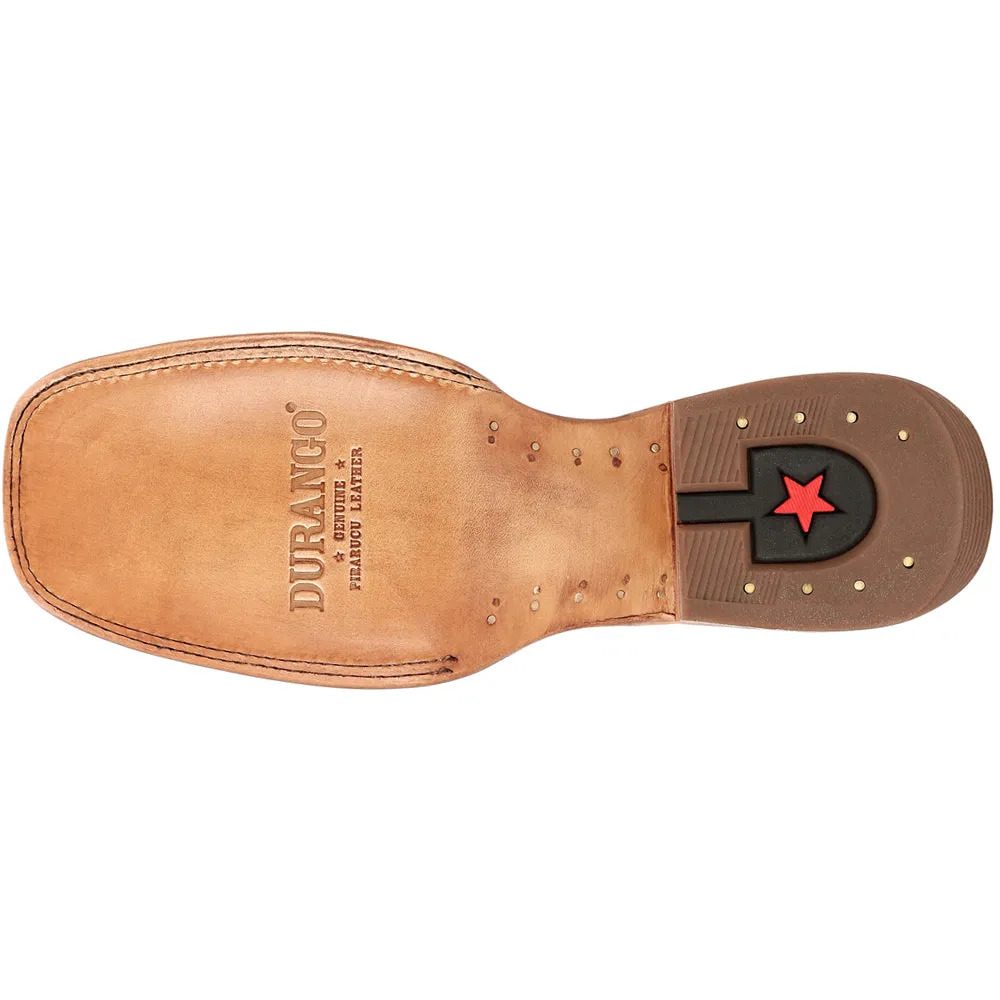 Premium Exotics Pirarucu Square Toe Cowboy Boots