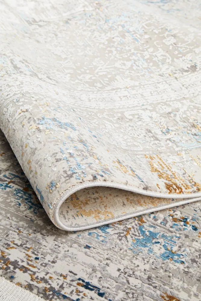 Reflections 104 Rug (Blue) by Rug Culture