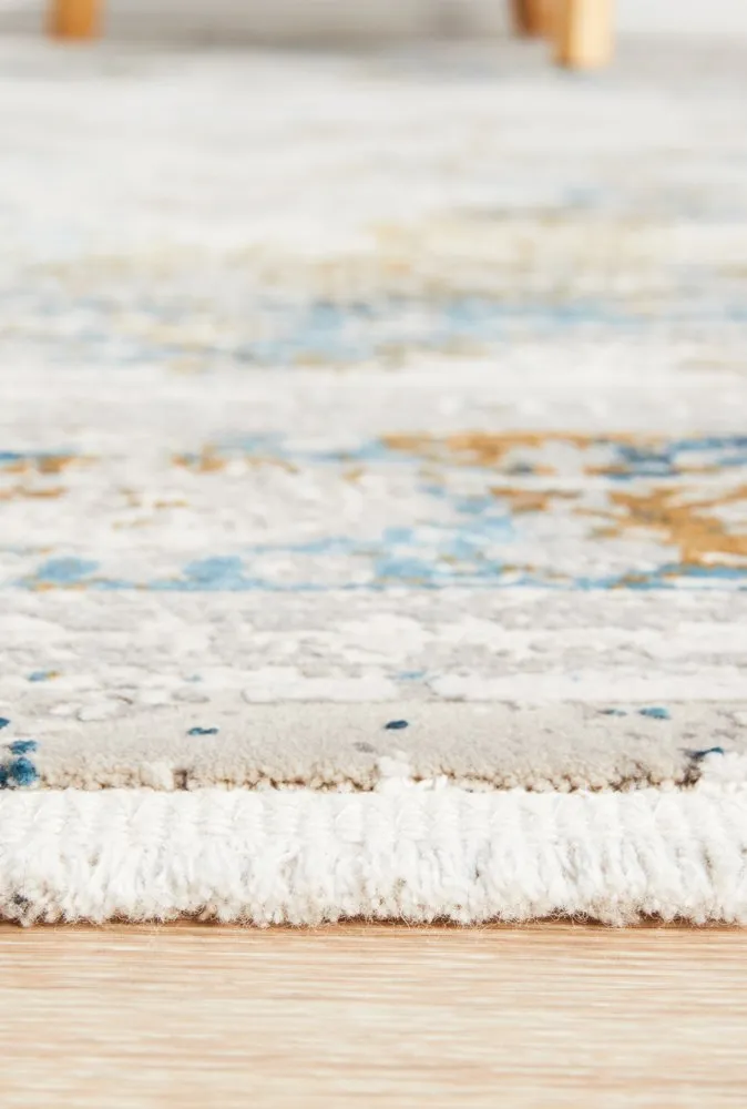 Reflections 104 Rug (Blue) by Rug Culture