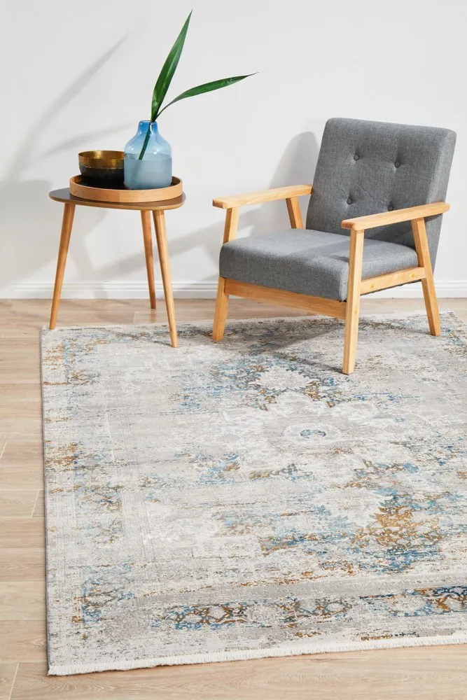 Reflections 104 Rug (Blue) by Rug Culture