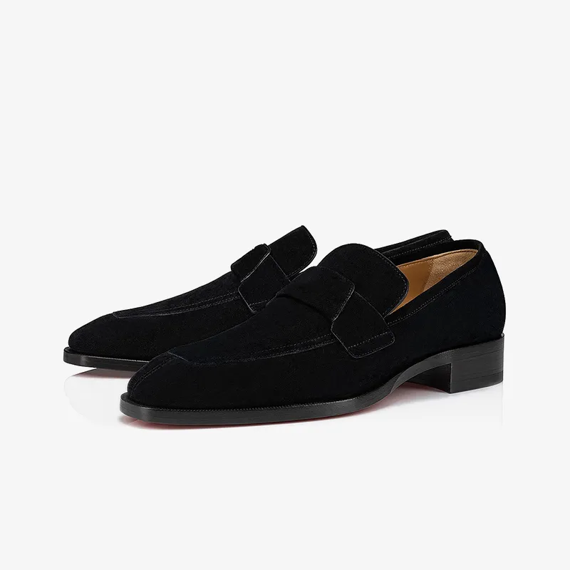 Timeless Suede Penny Loafers