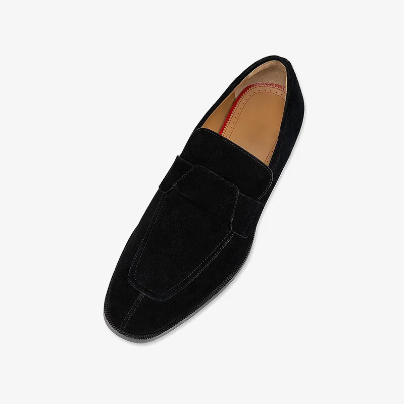 Timeless Suede Penny Loafers