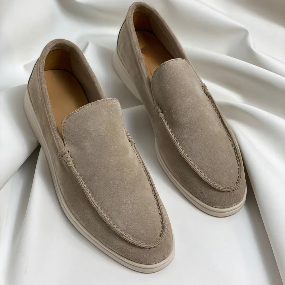 Vintage leather loafers for men - Sonny