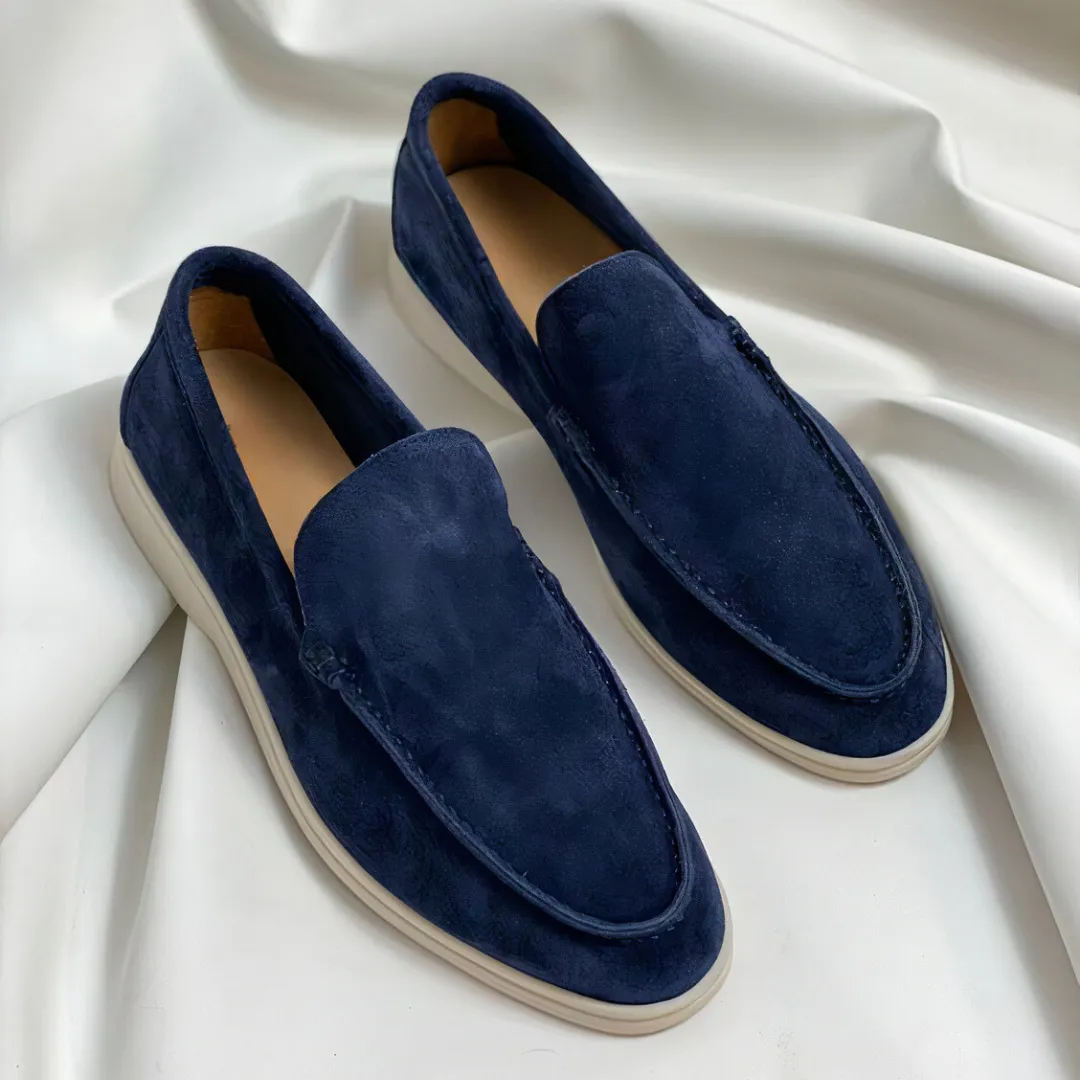 Vintage leather loafers for men - Sonny
