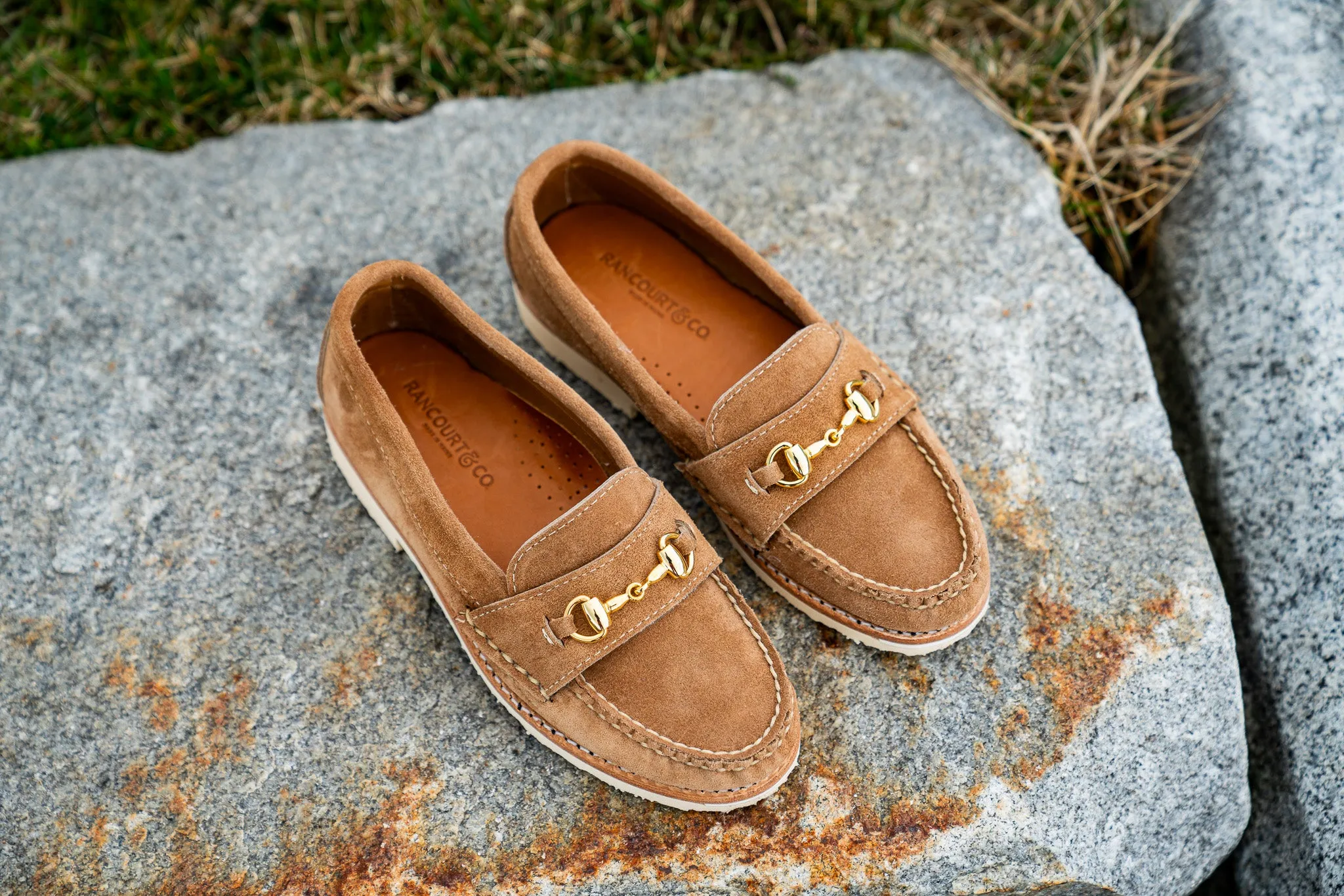 Women's Horsebit Loafer LH - Khaki Orion Fleshout
