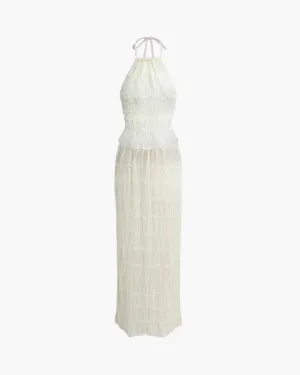 Zelisse – Lace-up accents – Maxi set
