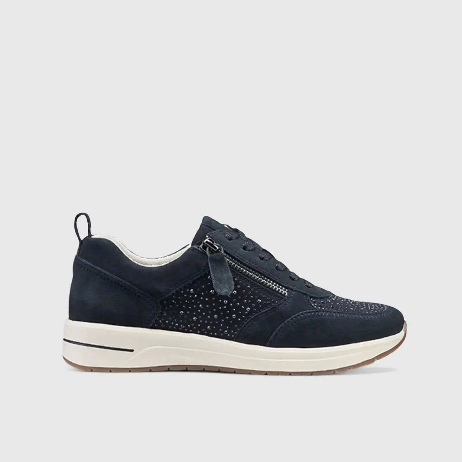 Zodiac Comfort Wedge Sneakers Navy