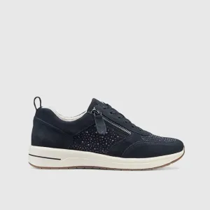 Zodiac Comfort Wedge Sneakers Navy